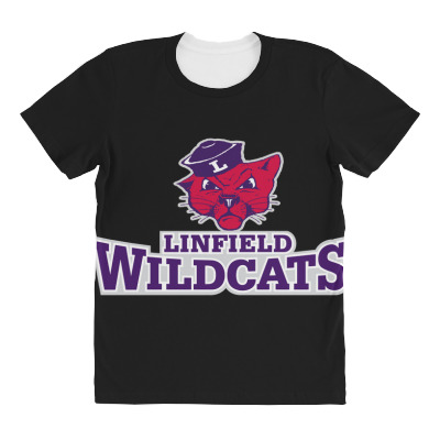 Linfield Merch,wildcats (2) All Over Women's T-shirt Designed By Beom Seok Bobae