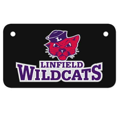 Linfield Merch,wildcats (2) Motorcycle License Plate Designed By Beom Seok Bobae