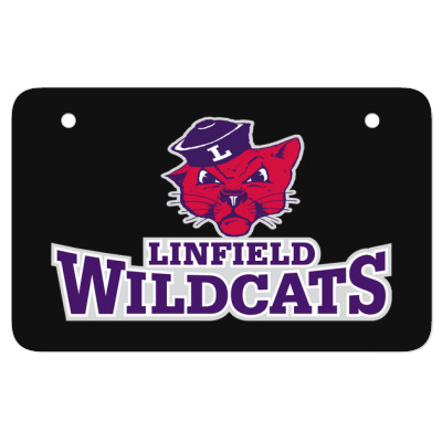 Linfield Merch,wildcats (2) Atv License Plate Designed By Beom Seok Bobae