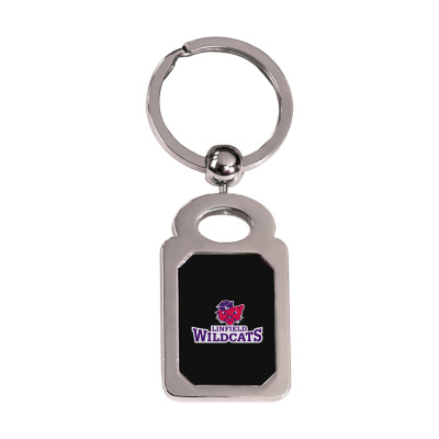 Linfield Merch,wildcats (2) Silver Rectangle Keychain Designed By Beom Seok Bobae