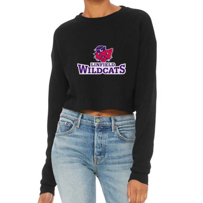 Linfield Merch,wildcats (2) Cropped Sweater Designed By Beom Seok Bobae