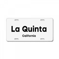 La Quinta California Classic License Plate | Artistshot