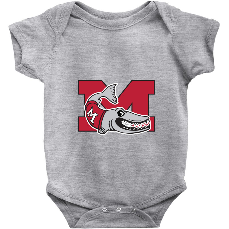 Muskingum Merch, Fighting Muskies Baby Bodysuit by Murielsiul | Artistshot