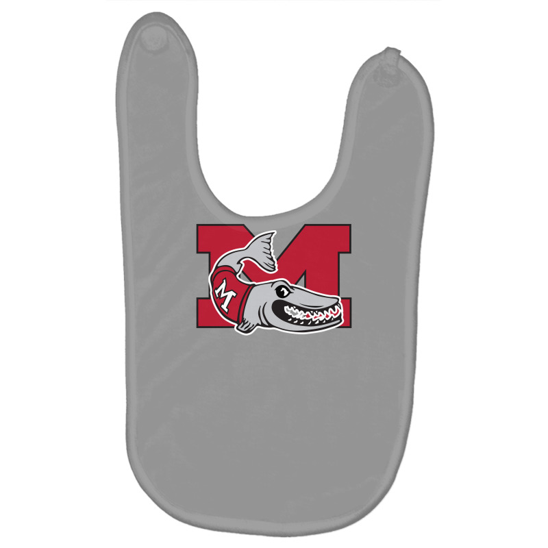 Muskingum Merch, Fighting Muskies Baby Bibs by Murielsiul | Artistshot