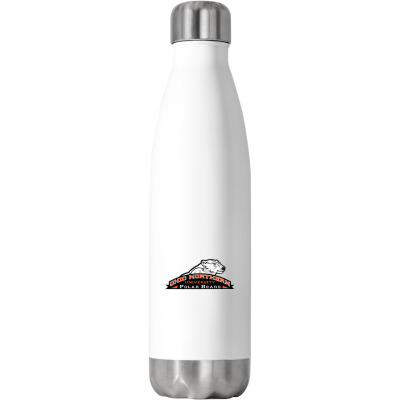 Ohio Northern Merch, Polar Bears (2) Stainless Steel Water Bottle Designed By Beom Seok Bobae