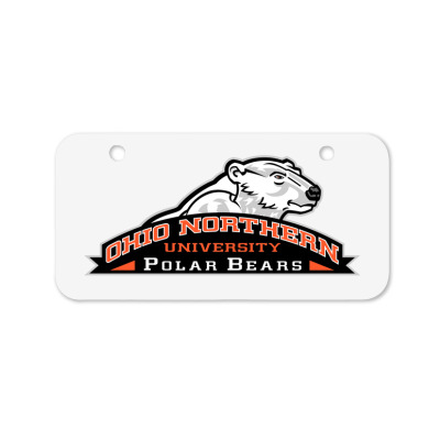 Ohio Northern Merch, Polar Bears (2) Bicycle License Plate Designed By Beom Seok Bobae