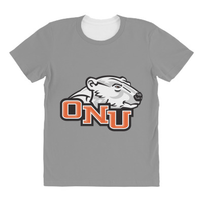 Ohio Northern Merch,polar Bears All Over Women's T-shirt Designed By Beom Seok Bobae