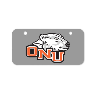 Ohio Northern Merch,polar Bears Bicycle License Plate Designed By Beom Seok Bobae
