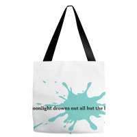 Moonlight Quote Tote Bags | Artistshot