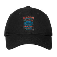 Roadway Legend - Classic Vehicle Adjustable Cap | Artistshot