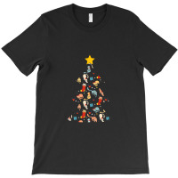 Cat Tree Funny Xmas Cat Lover Christmas T-shirt | Artistshot