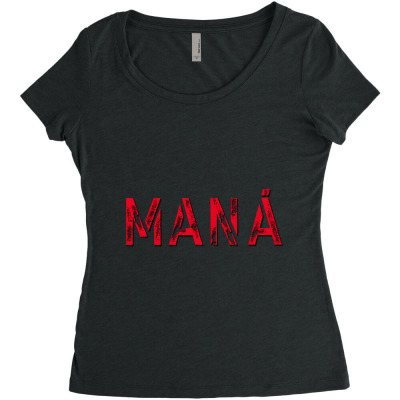 ManÁ Band Women's Triblend Scoop T-shirt Designed By Nikahyuk