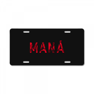 ManÁ Band License Plate Designed By Nikahyuk