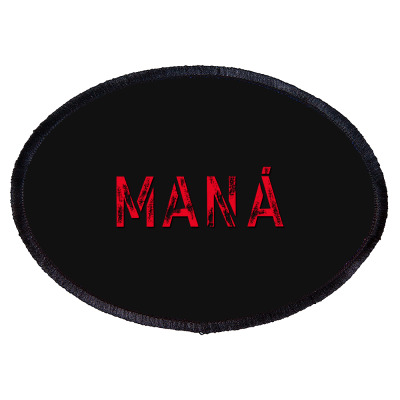 ManÁ Band Oval Patch Designed By Nikahyuk