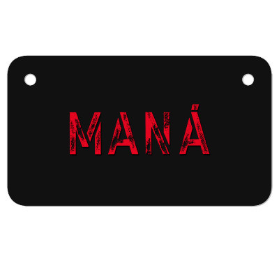 ManÁ Band Motorcycle License Plate Designed By Nikahyuk