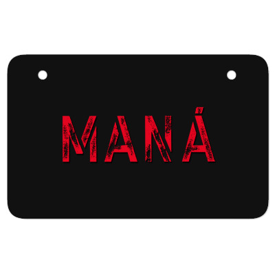 ManÁ Band Atv License Plate Designed By Nikahyuk