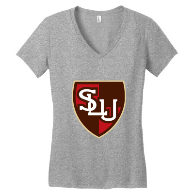 St. Lawrence Merch,saints Women's V-neck T-shirt Designed By Beom Seok Bobae