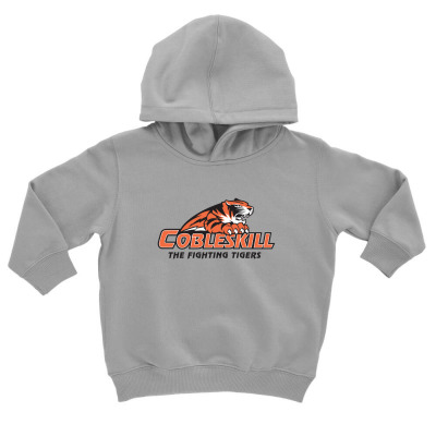 Suny Merch, Cobleskill Fighting Tigers Toddler Hoodie Designed By Beom Seok Bobae
