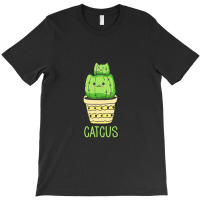 Catcus Funny Cat Cactus Tshirt For Kitty Lovers T-shirt | Artistshot