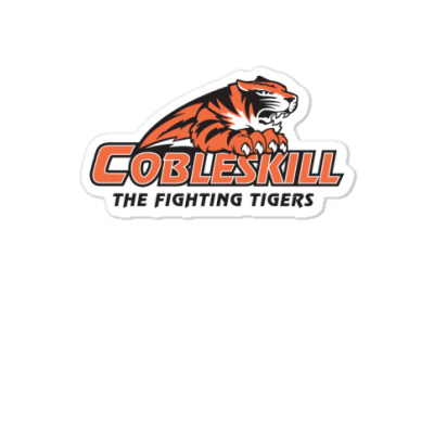 Suny Merch, Cobleskill Fighting Tigers Sticker Designed By Beom Seok Bobae
