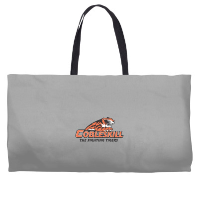 Suny Merch, Cobleskill Fighting Tigers Weekender Totes Designed By Beom Seok Bobae