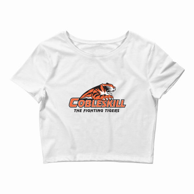 Suny Merch, Cobleskill Fighting Tigers Crop Top Designed By Beom Seok Bobae
