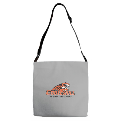 Suny Merch, Cobleskill Fighting Tigers Adjustable Strap Totes Designed By Beom Seok Bobae