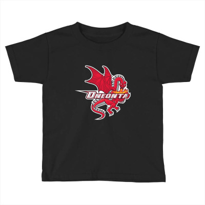 Suny Merch,oneonta Red Dragons Toddler T-shirt Designed By Beom Seok Bobae