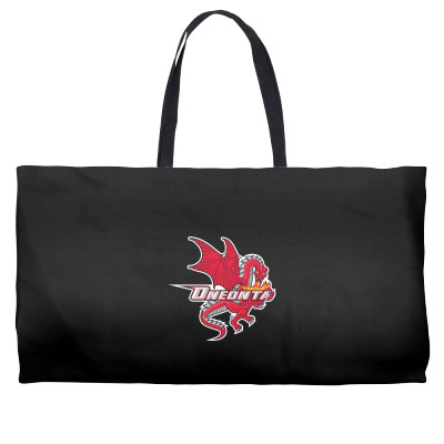 Suny Merch,oneonta Red Dragons Weekender Totes Designed By Beom Seok Bobae