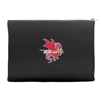 Suny Merch,oneonta Red Dragons Accessory Pouches Designed By Beom Seok Bobae