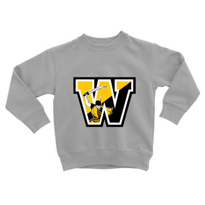 The College Merch,wooster Fighting Scots Toddler Sweatshirt Designed By Beom Seok Bobae