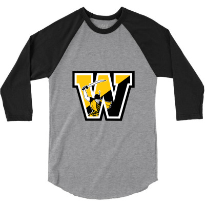 The College Merch,wooster Fighting Scots 3/4 Sleeve Shirt Designed By Beom Seok Bobae