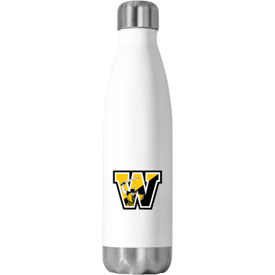 The College Merch,wooster Fighting Scots Stainless Steel Water Bottle Designed By Beom Seok Bobae