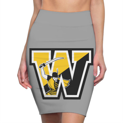 The College Merch,wooster Fighting Scots Pencil Skirts Designed By Beom Seok Bobae