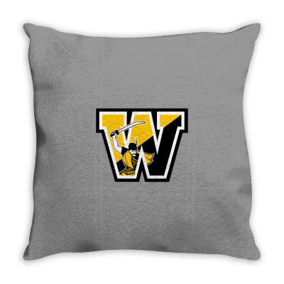 The College Merch,wooster Fighting Scots Throw Pillow Designed By Beom Seok Bobae