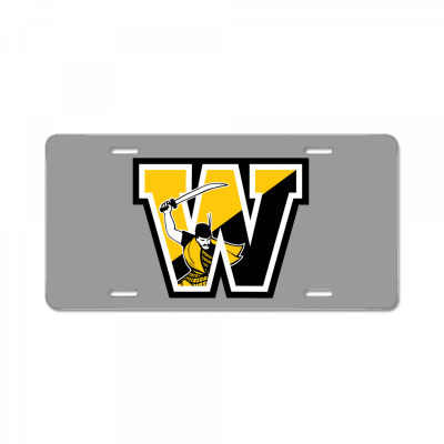 The College Merch,wooster Fighting Scots License Plate Designed By Beom Seok Bobae