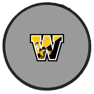 The College Merch,wooster Fighting Scots Round Patch Designed By Beom Seok Bobae