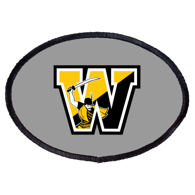 The College Merch,wooster Fighting Scots Oval Patch Designed By Beom Seok Bobae