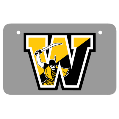 The College Merch,wooster Fighting Scots Atv License Plate Designed By Beom Seok Bobae