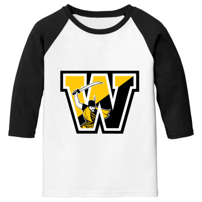 The College Merch,wooster Fighting Scots Youth 3/4 Sleeve Designed By Beom Seok Bobae