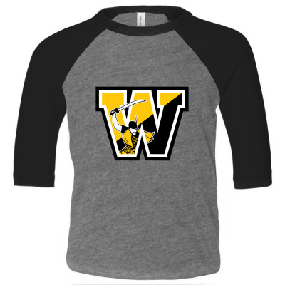 The College Merch,wooster Fighting Scots Toddler 3/4 Sleeve Tee Designed By Beom Seok Bobae