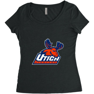 Utica Merch,pioneers 2 Women's Triblend Scoop T-shirt Designed By Beom Seok Bobae
