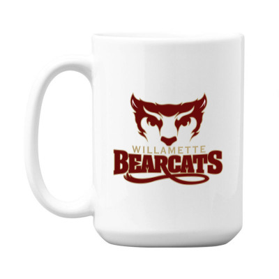 Willamette Merch, Bearcats (2) 15 Oz Coffee Mug Designed By Beom Seok Bobae
