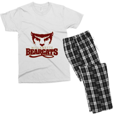 Willamette Merch, Bearcats (2) Men's T-shirt Pajama Set Designed By Beom Seok Bobae