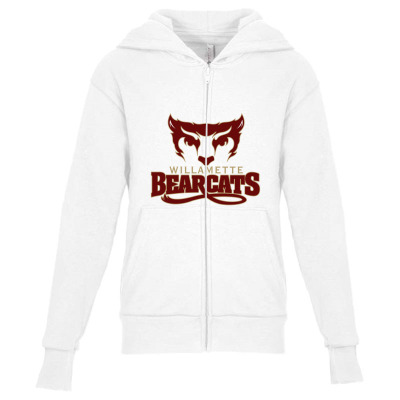 Willamette Merch, Bearcats (2) Youth Zipper Hoodie Designed By Beom Seok Bobae