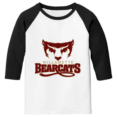 Willamette Merch, Bearcats (2) Youth 3/4 Sleeve Designed By Beom Seok Bobae