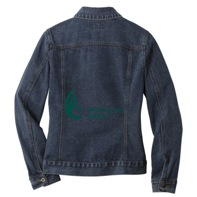 Wilmington Merch, Quaqers (2) Ladies Denim Jacket Designed By Beom Seok Bobae
