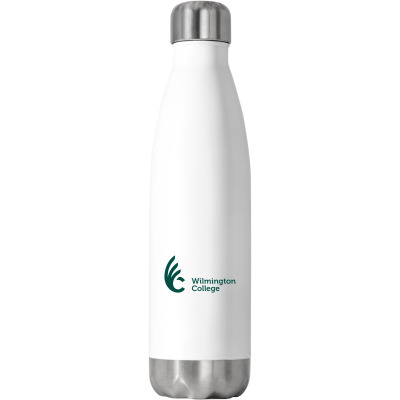 Wilmington Merch, Quaqers (2) Stainless Steel Water Bottle Designed By Beom Seok Bobae