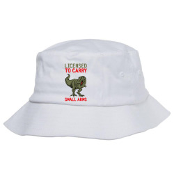 licensed to carry small arms Bucket Hat | Artistshot