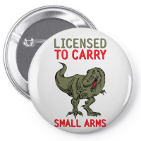Licensed To Carry Small Arms Pin-back Button | Artistshot